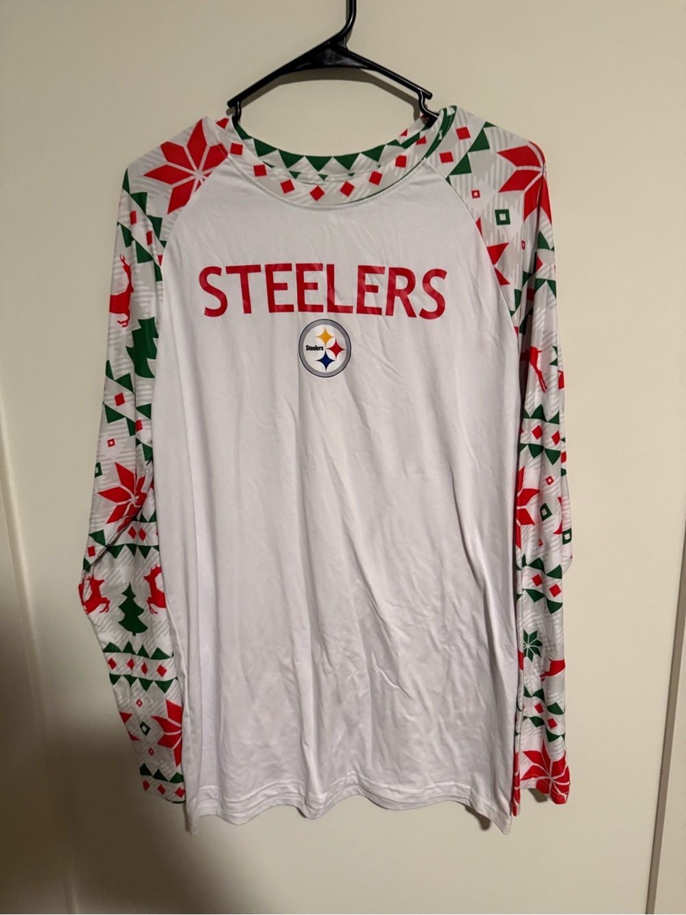 NFL Steelers Holiday Long Sleeve